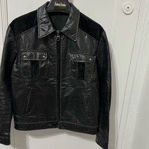ITALY LEATHER JACKET  MEN’S NEW